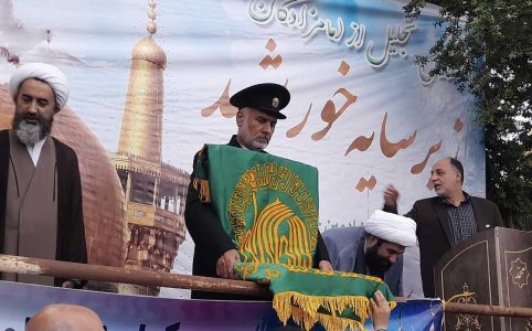 استقبال مردم رودسر از خادمین حرم رضوی - خبرگزاری مهر | اخبار ایران و جهان