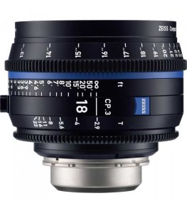 برسی لنز زایس مدل ZEISS CP.3 18mm T2.9 مانت PL