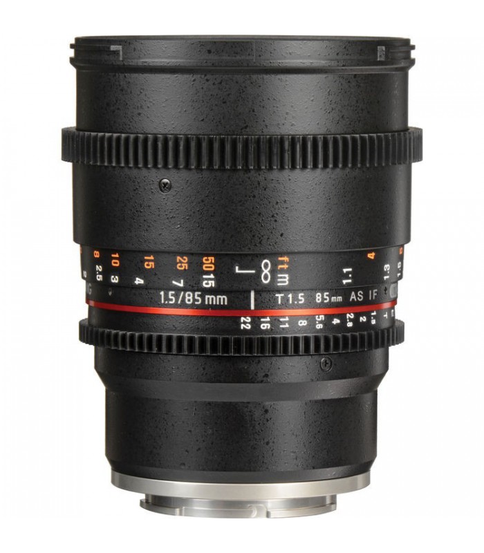 برسی Samyang 85mm T1.5 VDSLRII Cine Lens for Sony E-Mount