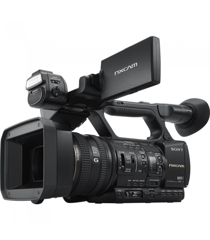 برسی Sony HXR-NX5R NXCAM Professional Camcorder with Built-In LED Light