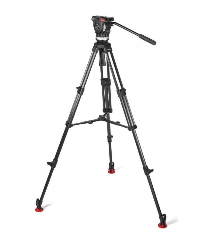 برسی Sachtler 1011 System Ace L MS CF Tripod Head and Legs