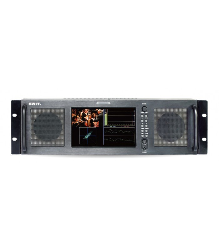 برسی SWIT M-1071A 7" HD Audio Analysis Rack LCD Monitor