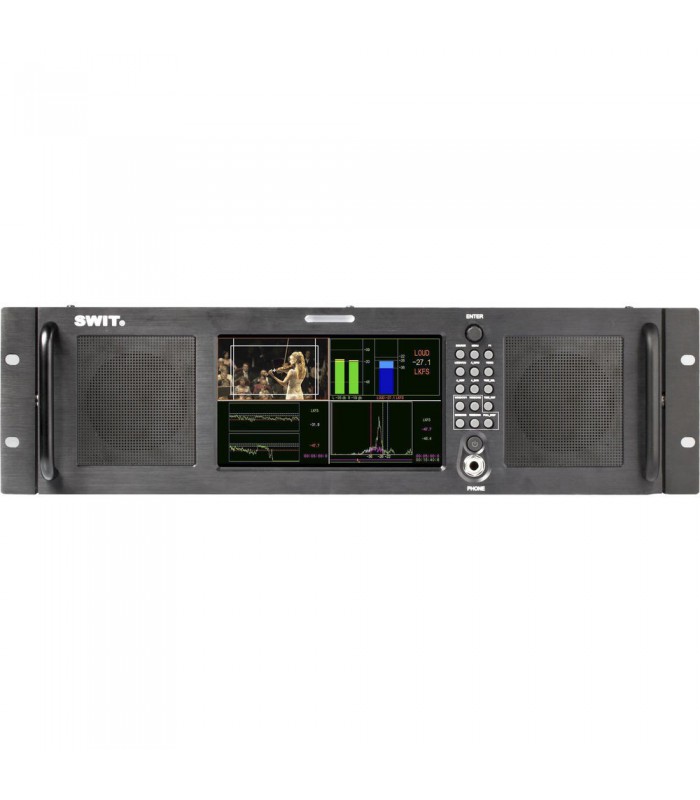 برسی SWIT M-1072A 7" HD-SDI/HDMI Audio Loudness LCD Monitor (3 RU)