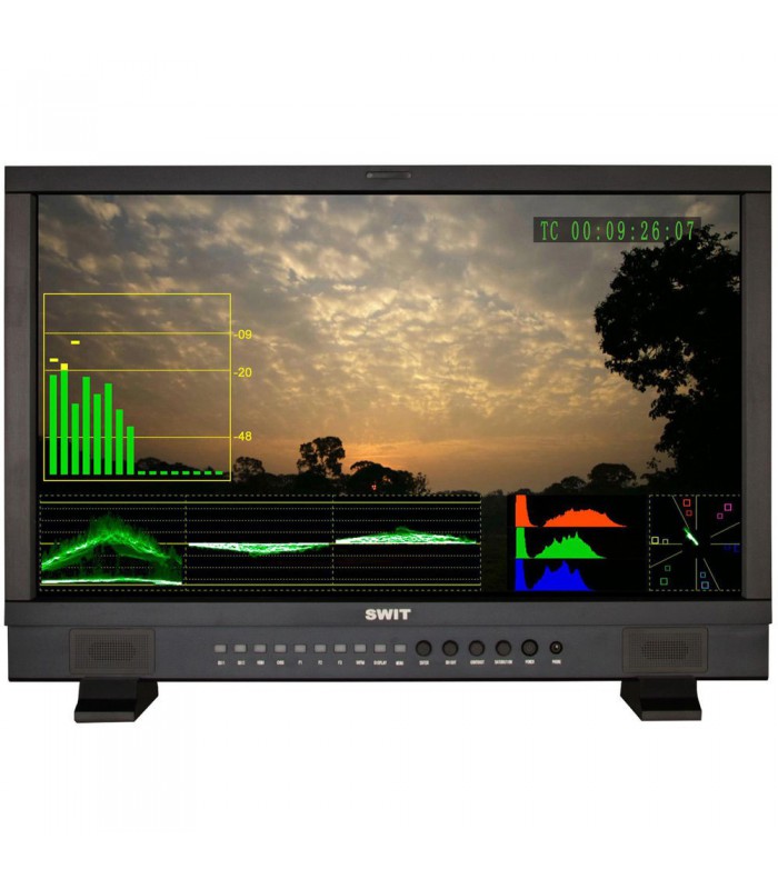 برسی SWIT S-1242F 23.8" Full HD SDI/HDMI Waveform Studio Monitor