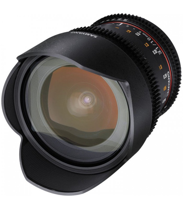 برسی لنز سینمایی سامیانگ مدل Samyang 10mm T3.1 VDSLR - مانت EF کانن