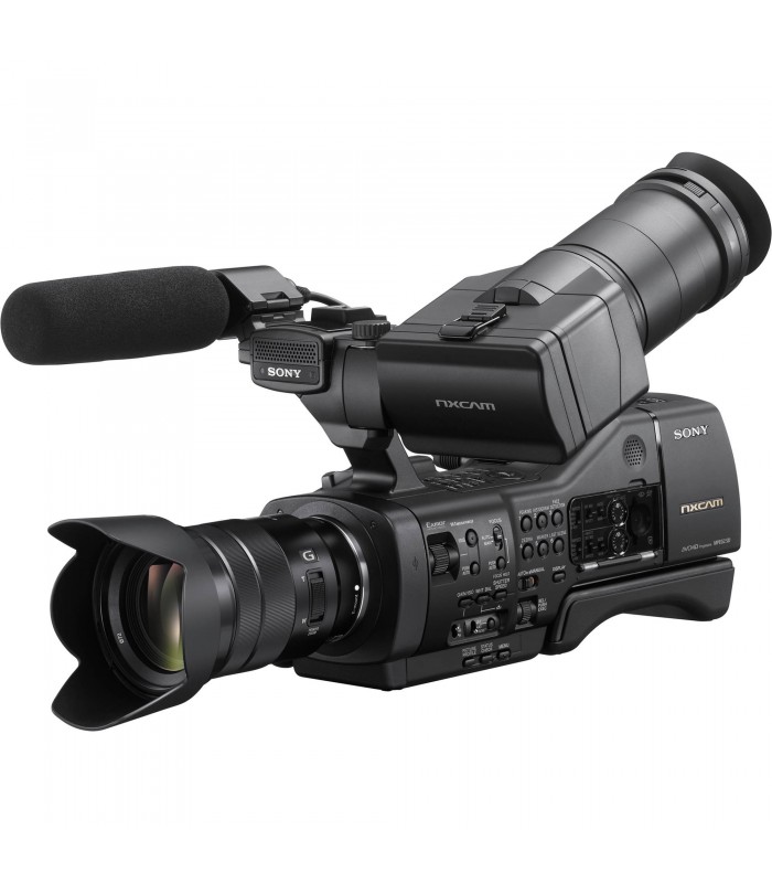 برسی Sony NEX-EA50M NXCAM Camcorder with 18-105mm F4 Servo Zoom G Lens