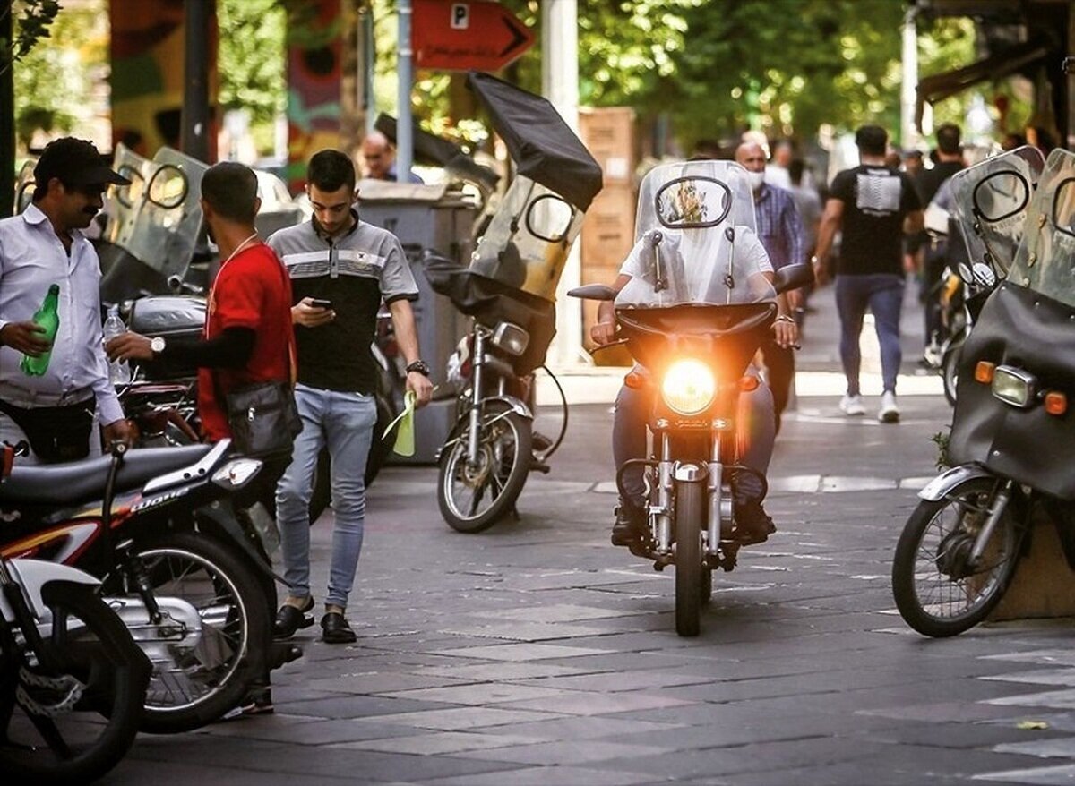 در تهران چند میلیون موتور سیکلت تردد می‌کنند؟