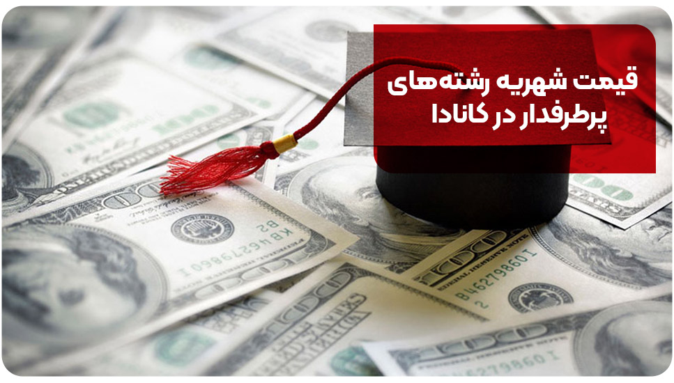 قیمت شهریه رشته های پرطرفدار در کانادا