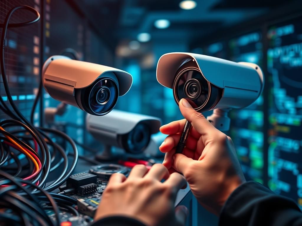 آموزش عیب یابی دوربین مداربسته