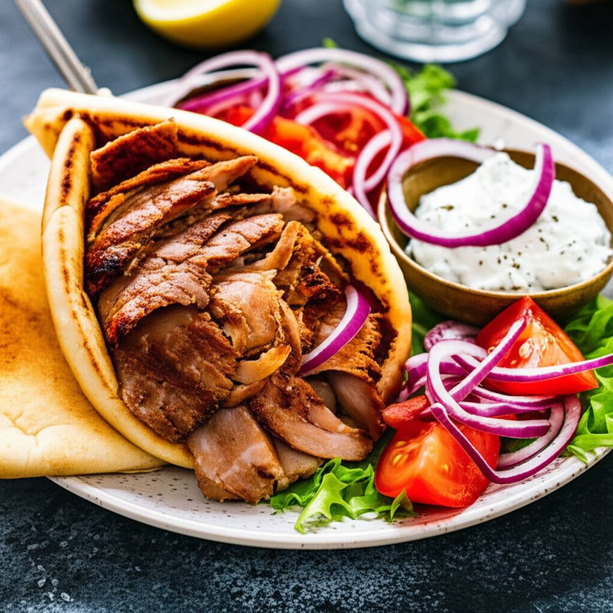 جایرو (Gyros) - هر آنچه باید درباره غذای محبوب یونانی بدانید