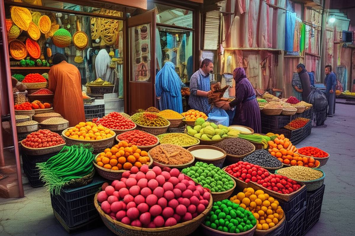 **بازار الغدیر محمودآباد | بهترین بازار محلی مازندران**