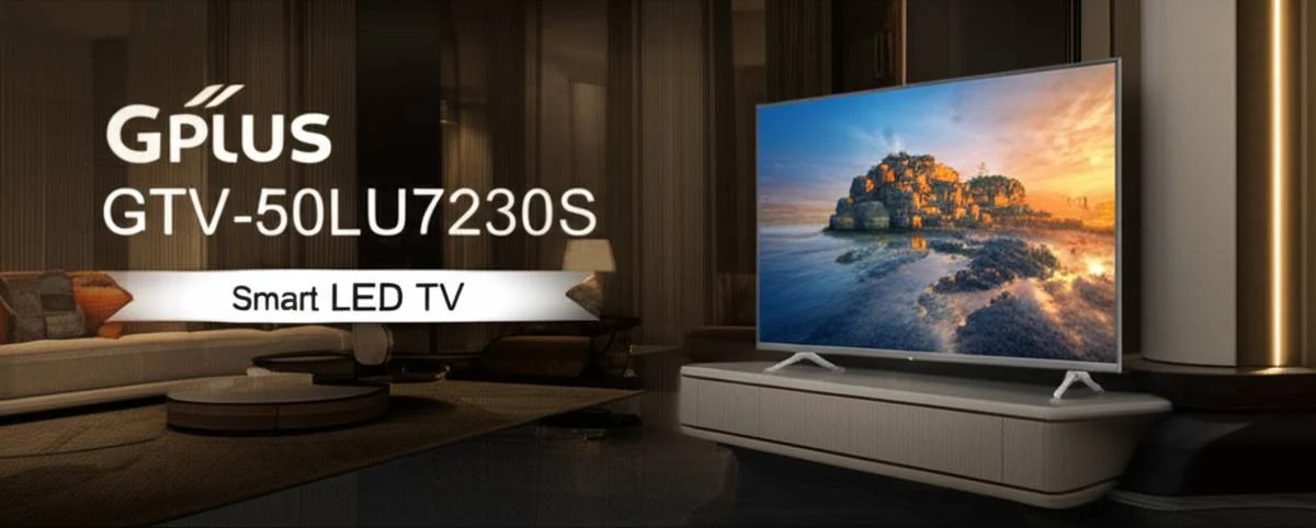تلویزیون ال ای دی جی پلاس GTV-50LU7230S هوشمند 50 اینچ | بررسی