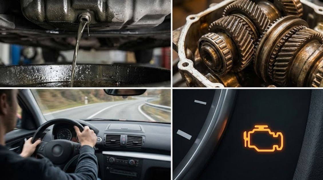 تعویض روغن گیربکس خودرو