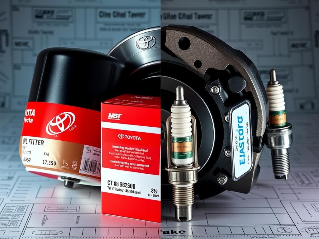 راهنمای جامع خرید لوازم یدکی تویوتا؛ چگونه قطعه اصل را از تقلبی تشخیص دهیم؟