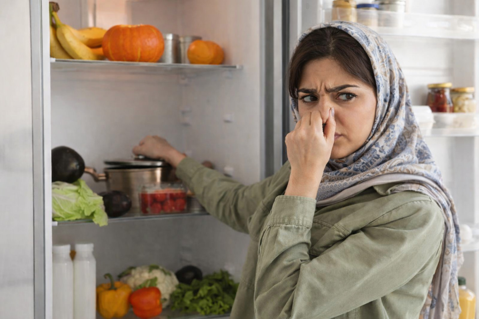 بوی بد یخچال و آشپزخانه