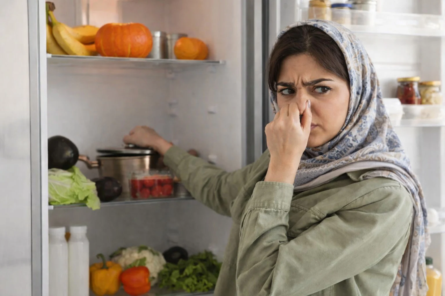 بوی بد یخچال و آشپزخانه