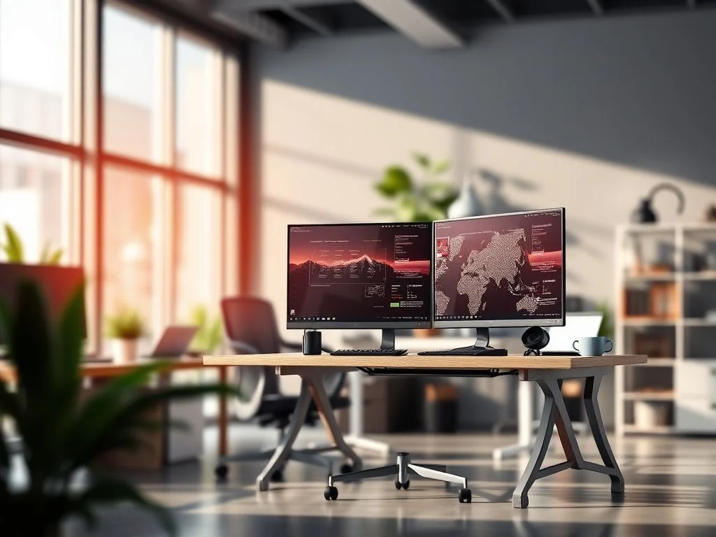 چرا انتخاب مانیتور مناسب برای محل کار اهمیت دارد؟