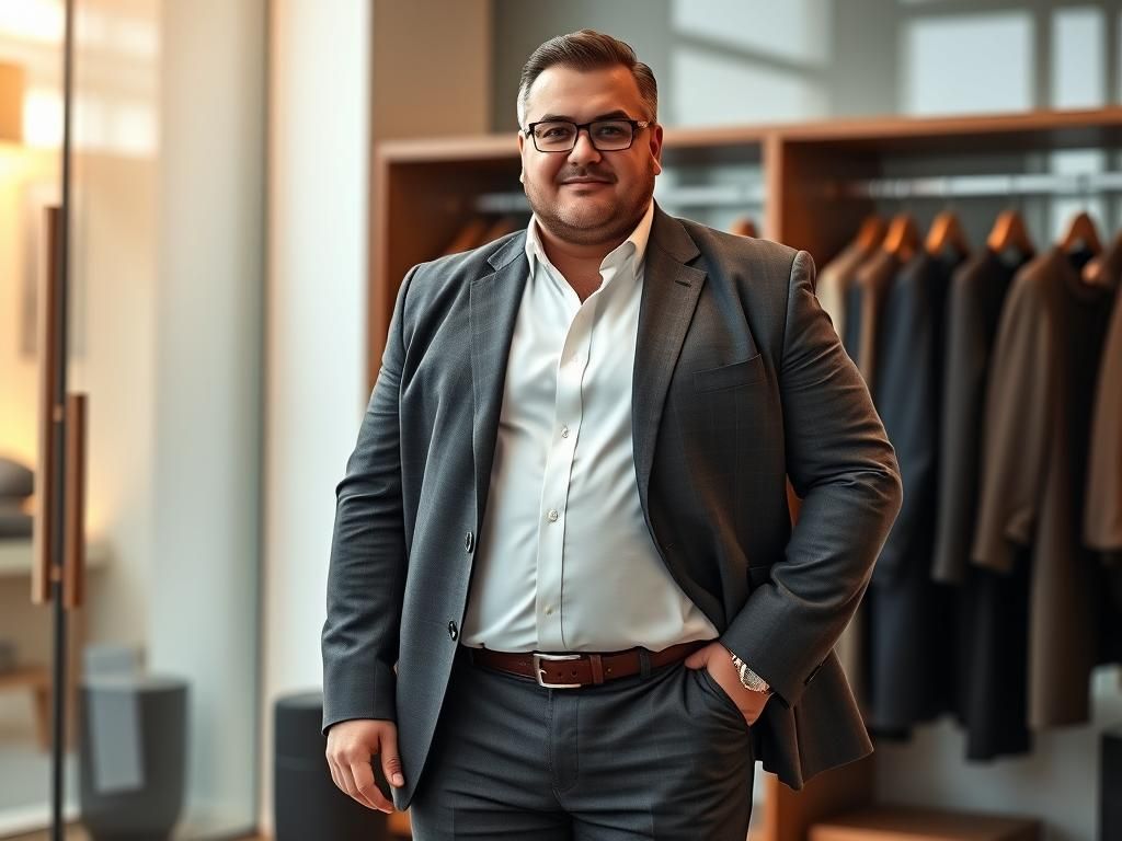 لاغر دیده شدن با انتخاب درست لباس؛ مخصوص آقایان چاق