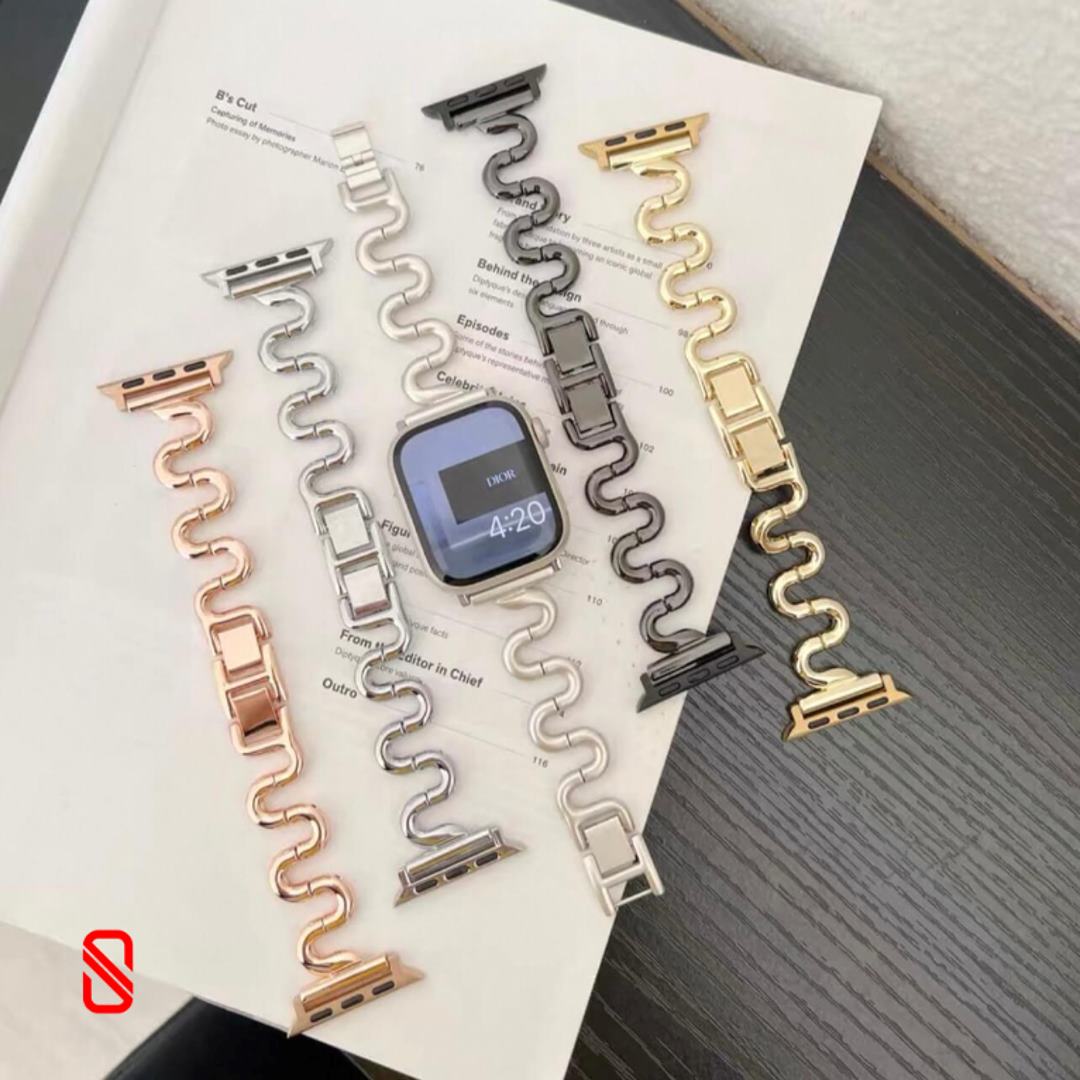 اپل | اپل واچ بند فلزی اپل واچ دخترانه