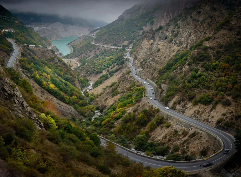 بهترین جاهای دیدنی جاده چالوس